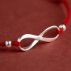 925 Silver Endless Knot Luck Bracelet 925 Silver Endless Knot Luck Bracelet