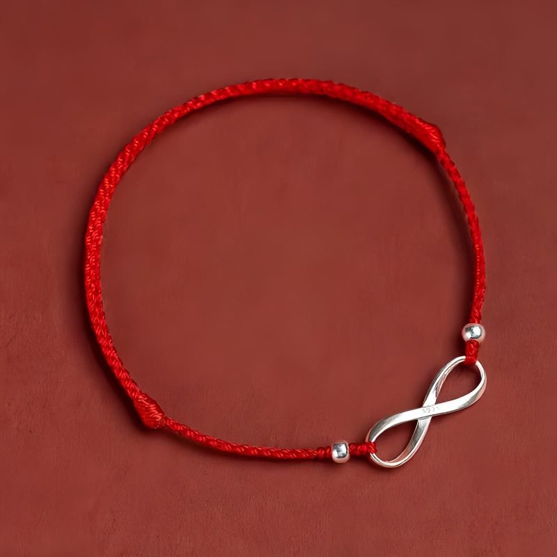 925 Silver Endless Knot Luck Bracelet 925 Silver Endless Knot Luck Bracelet