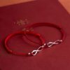 925 Silver Endless Knot Luck Bracelet 925 Silver Endless Knot Luck Bracelet