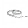 925 Silver Zodiac Snake Adjustable Ring 925 Silver Zodiac Snake Adjustable Ring