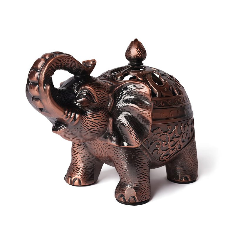 Alloy Elephant Incense Burner Decoration Alloy Elephant Incense Burner Decoration
