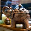 Alloy Elephant Incense Burner Decoration Alloy Elephant Incense Burner Decoration