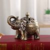 Alloy Elephant Incense Burner Decoration Alloy Elephant Incense Burner Decoration