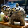 Alloy Elephant Incense Burner Decoration Alloy Elephant Incense Burner Decoration