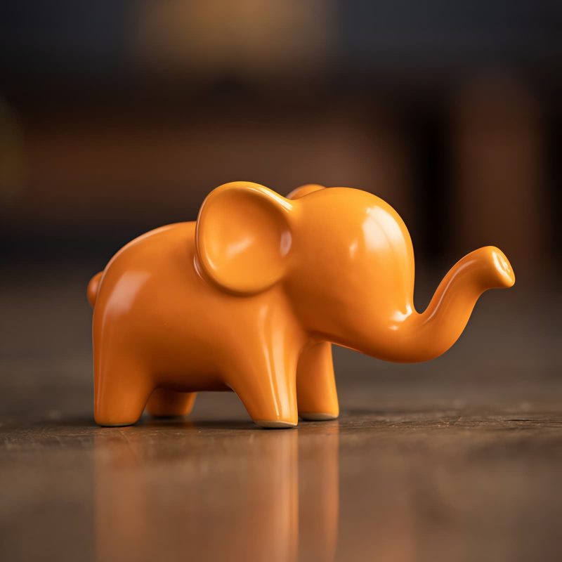 Ceramic Elephant Desk Decoration Ceramic Elephant Desk Decoration
