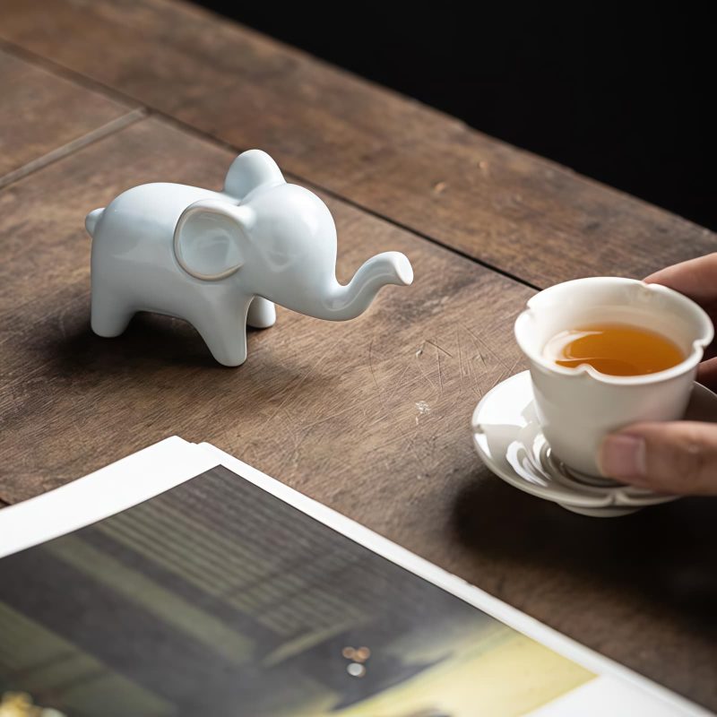 Ceramic Elephant Desk Decoration Ceramic Elephant Desk Decoration