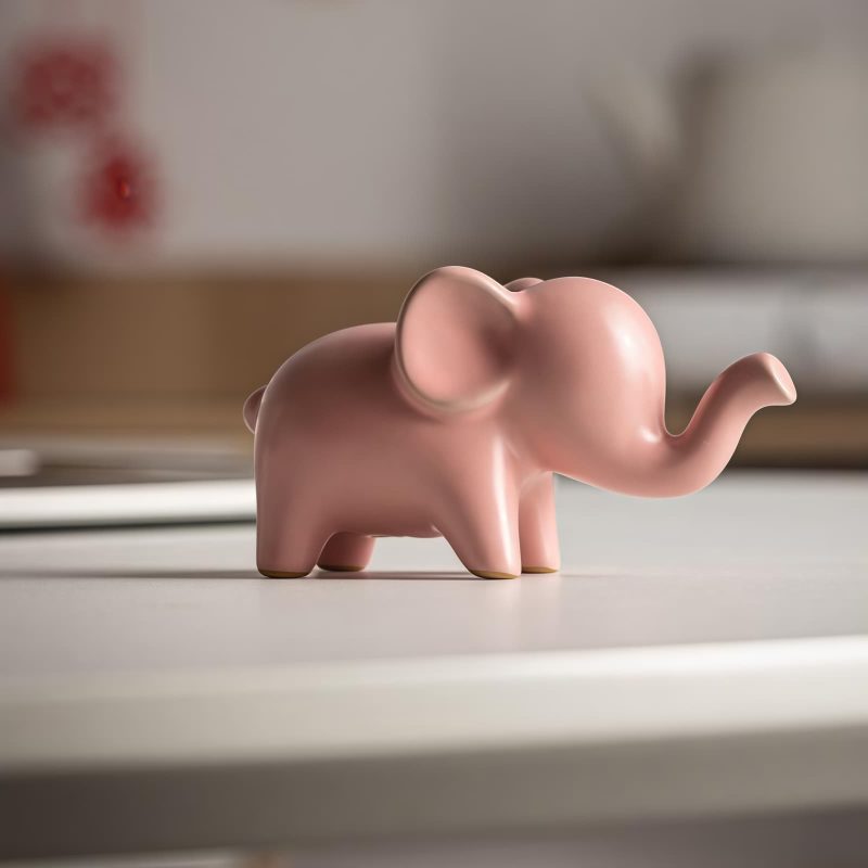 Ceramic Elephant Desk Decoration Ceramic Elephant Desk Decoration