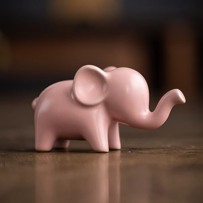 Ceramic Elephant Desk Decoration Ceramic Elephant Desk Decoration