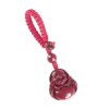 Chinese Cinnabar Laughing Buddha Pendant Necklace