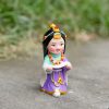 Hand Painted Tibetan Figure Decoration Hand Painted Tibetan Figure Decoration