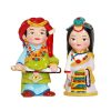 Hand Painted Tibetan Figure Decoration Hand Painted Tibetan Figure Decoration