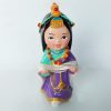 Hand Painted Tibetan Figure Decoration Hand Painted Tibetan Figure Decoration