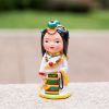 Hand Painted Tibetan Figure Decoration Hand Painted Tibetan Figure Decoration
