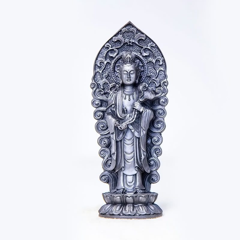 Iron Powder Avalokitesvara Statue Decoration Iron Powder Avalokitesvara Statue Decoration
