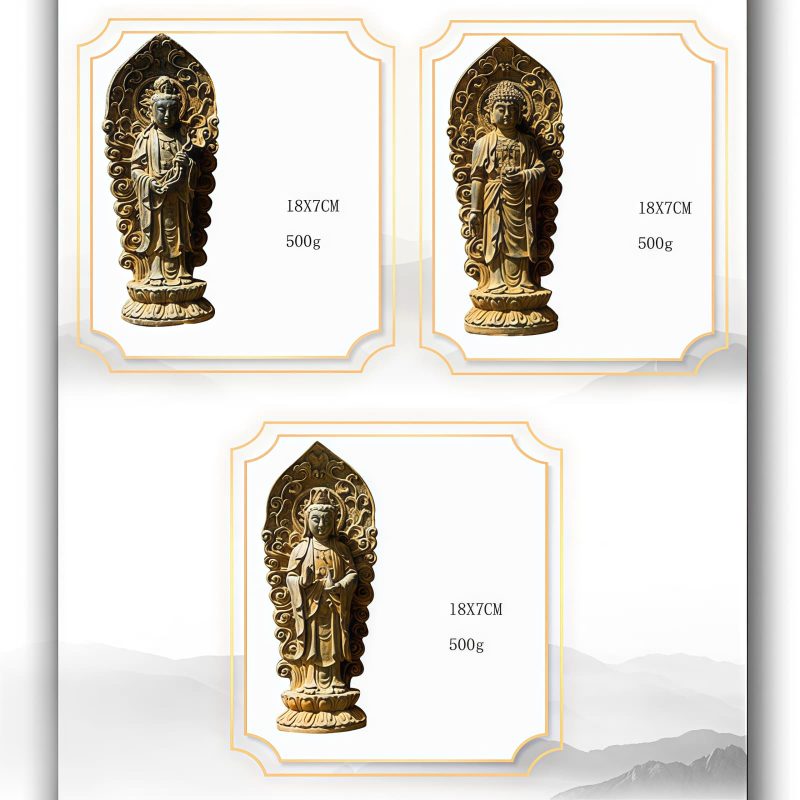 Iron Powder Avalokitesvara Statue Decoration Iron Powder Avalokitesvara Statue Decoration
