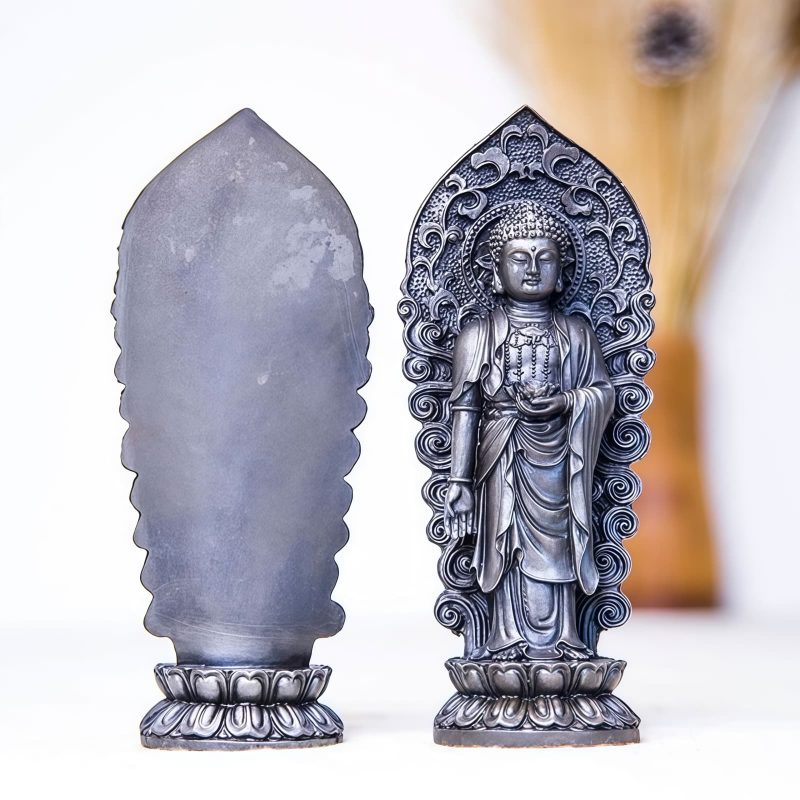 Iron Powder Avalokitesvara Statue Decoration Iron Powder Avalokitesvara Statue Decoration