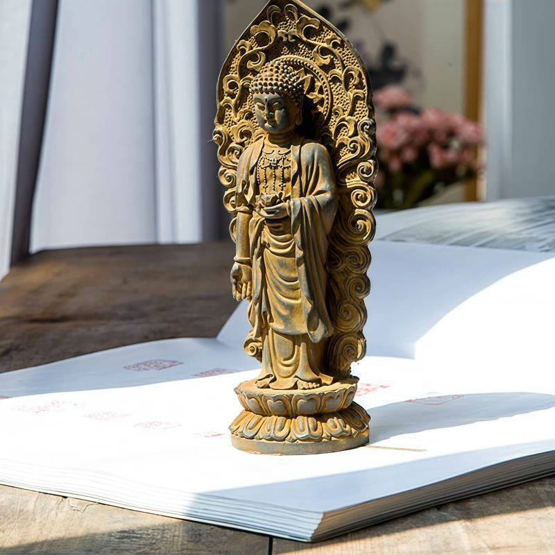 Iron Powder Avalokitesvara Statue Decoration Iron Powder Avalokitesvara Statue Decoration