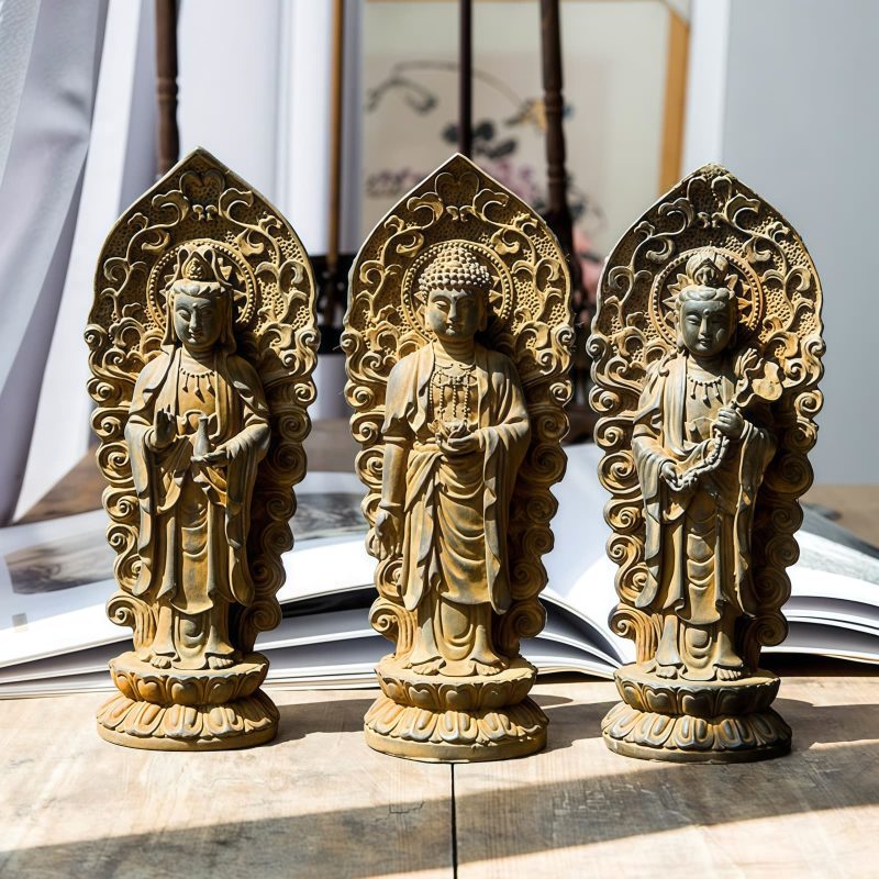 Iron Powder Avalokitesvara Statue Decoration Iron Powder Avalokitesvara Statue Decoration