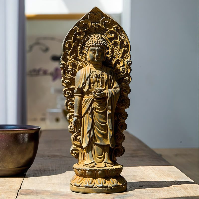 Iron Powder Avalokitesvara Statue Decoration Iron Powder Avalokitesvara Statue Decoration