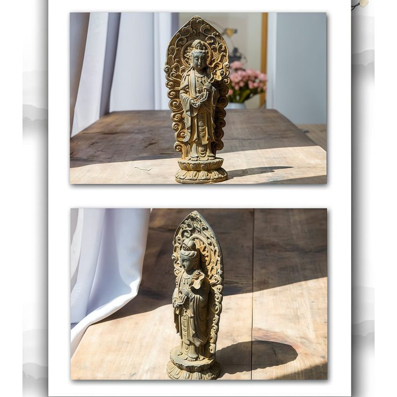 Iron Powder Avalokitesvara Statue Decoration Iron Powder Avalokitesvara Statue Decoration