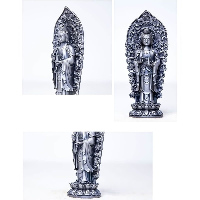 Iron Powder Avalokitesvara Statue Decoration Iron Powder Avalokitesvara Statue Decoration