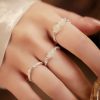 Natural Hetian Jade Adjustable Elastic Ring Natural Hetian Jade Adjustable Elastic Ring