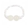Natural Hetian Jade Adjustable Elastic Ring Natural Hetian Jade Adjustable Elastic Ring