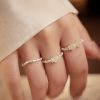 Natural Hetian Jade Adjustable Elastic Ring Natural Hetian Jade Adjustable Elastic Ring