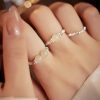 Natural Hetian Jade Adjustable Elastic Ring Natural Hetian Jade Adjustable Elastic Ring
