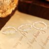 Natural Hetian Jade Adjustable Elastic Ring Natural Hetian Jade Adjustable Elastic Ring