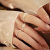 Natural Hetian Jade Adjustable Elastic Ring Natural Hetian Jade Adjustable Elastic Ring