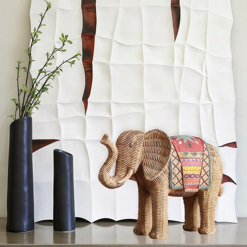 Resin Elephant Wisdom Home Decoration Resin Elephant Wisdom Home Decoration