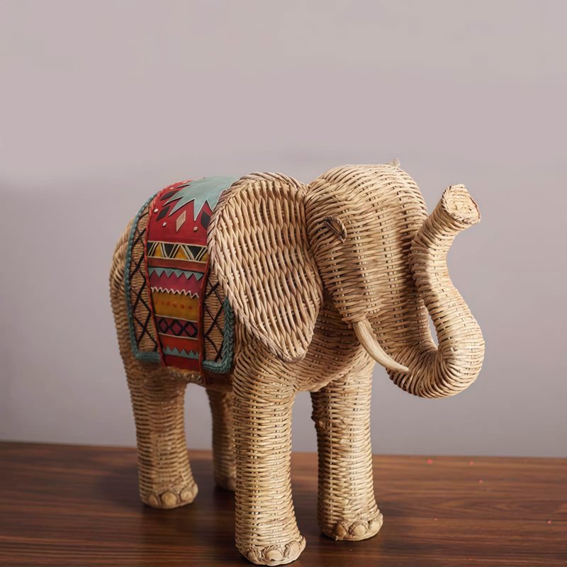 Resin Elephant Wisdom Home Decoration Resin Elephant Wisdom Home Decoration