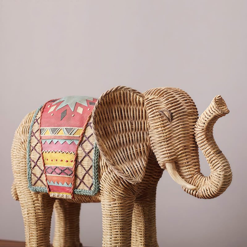 Resin Elephant Wisdom Home Decoration Resin Elephant Wisdom Home Decoration