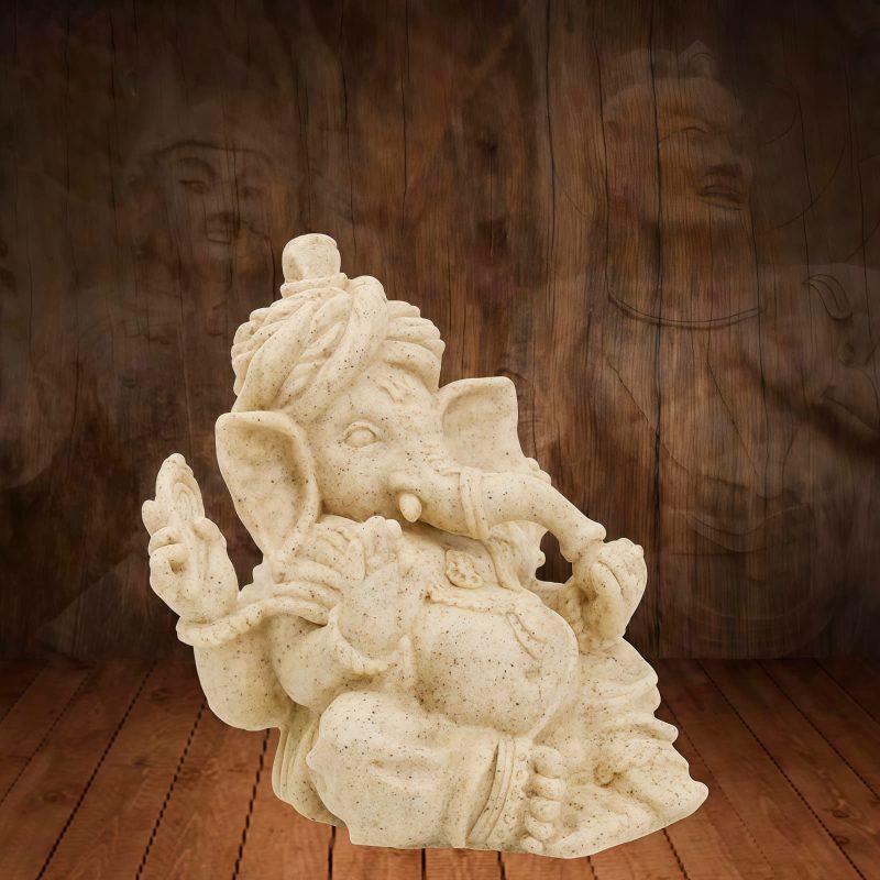 Resin Ganesh Ganpati Elephant Statue for Home Blessing Resin Ganesh Ganpati Elephant Statue for Home Blessing