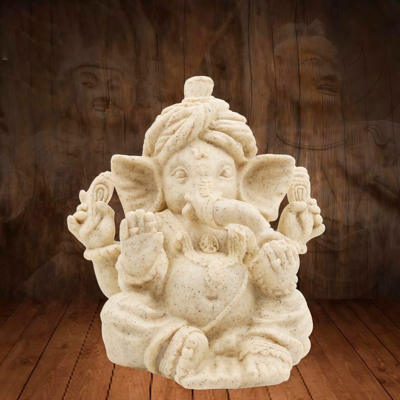 Resin Ganesh Ganpati Elephant Statue for Home Blessing Resin Ganesh Ganpati Elephant Statue for Home Blessing