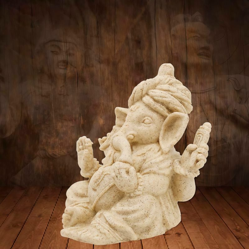 Resin Ganesh Ganpati Elephant Statue for Home Blessing Resin Ganesh Ganpati Elephant Statue for Home Blessing