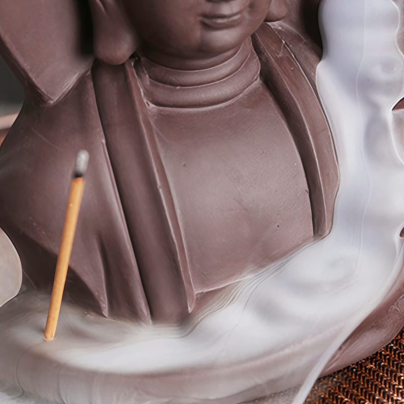 Tibetan Avalokitesvara Lotus Incense Burner Tibetan Avalokitesvara Lotus Incense Burner