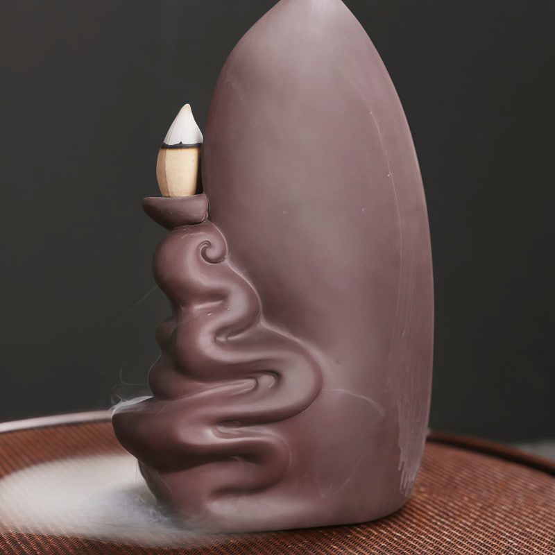 Tibetan Avalokitesvara Lotus Incense Burner Tibetan Avalokitesvara Lotus Incense Burner