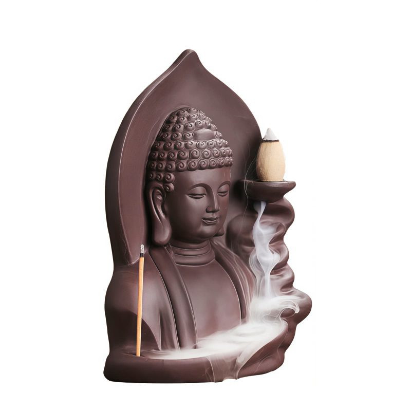 Tibetan Avalokitesvara Lotus Incense Burner Tibetan Avalokitesvara Lotus Incense Burner