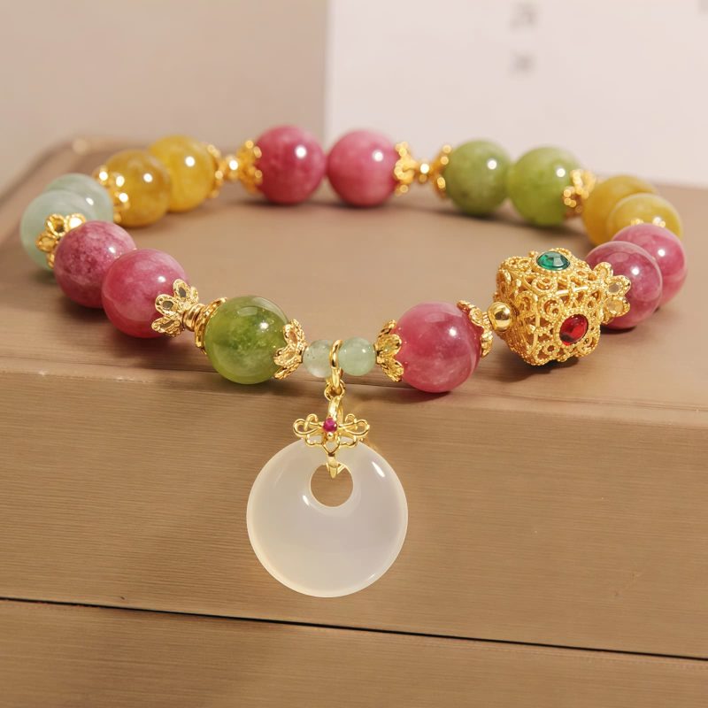 Turmalin-Armband für Schutz und Weisheit Tourmaline Wisdom Protection Bracelet