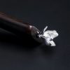 925 Silver Ebony Magnolia Blessing Hairpin 925 Silver Ebony Magnolia Blessing Hairpin
