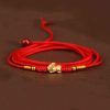 999 Solid Gold Tibetan Belly Chain with Red String 999 Solid Gold Tibetan Belly Chain with Red String