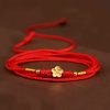 999 Solid Gold Tibetan Belly Chain with Red String 999 Solid Gold Tibetan Belly Chain with Red String