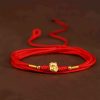 999 Solid Gold Tibetan Belly Chain with Red String 999 Solid Gold Tibetan Belly Chain with Red String