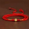 999 Solid Gold Tibetan Belly Chain with Red String 999 Solid Gold Tibetan Belly Chain with Red String