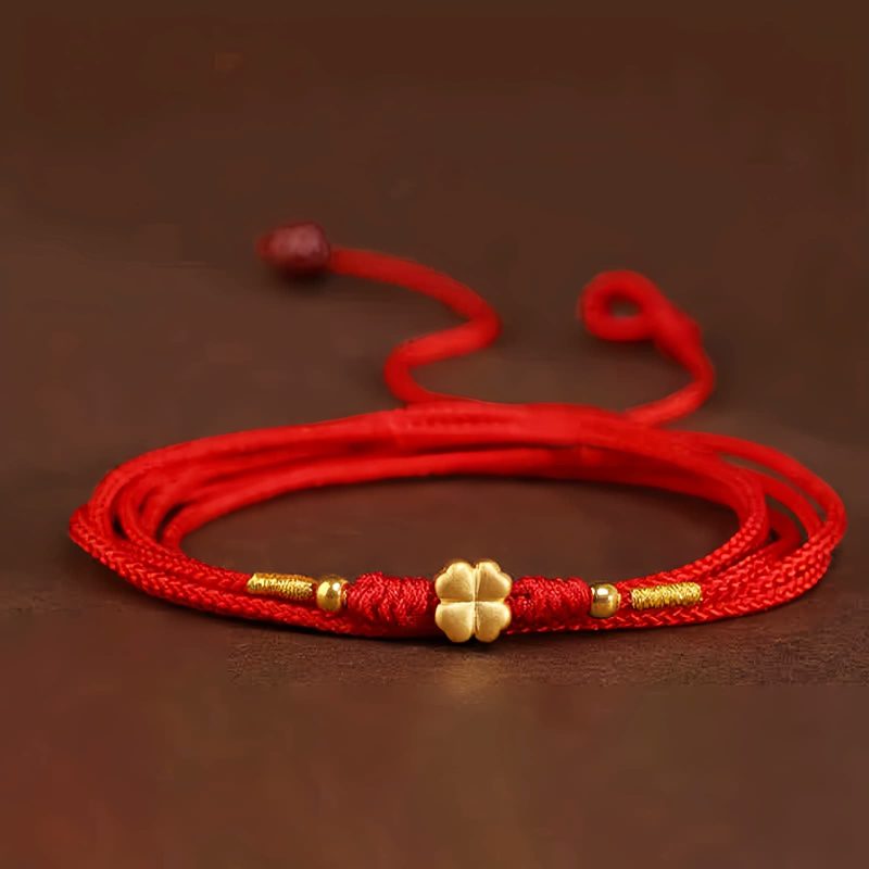 999 Solid Gold Tibetan Belly Chain with Red String 999 Solid Gold Tibetan Belly Chain with Red String