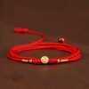 999 Solid Gold Tibetan Belly Chain with Red String 999 Solid Gold Tibetan Belly Chain with Red String
