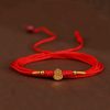 999 Solid Gold Tibetan Belly Chain with Red String 999 Solid Gold Tibetan Belly Chain with Red String