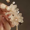 Alloy Magnolia Tassel Hair Clip Alloy Magnolia Tassel Hair Clip